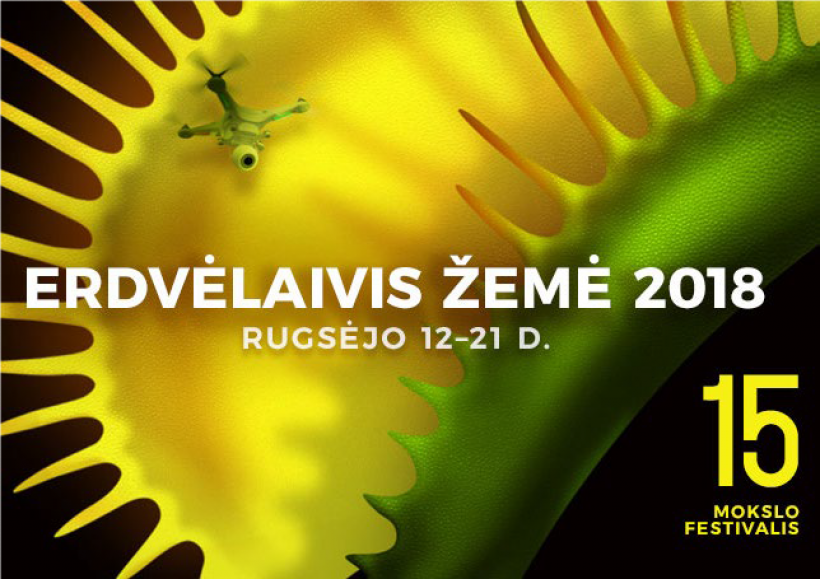 Į renginius kviečia jubiliejinis mokslo festivalis „Erdvėlaivis Žemė“