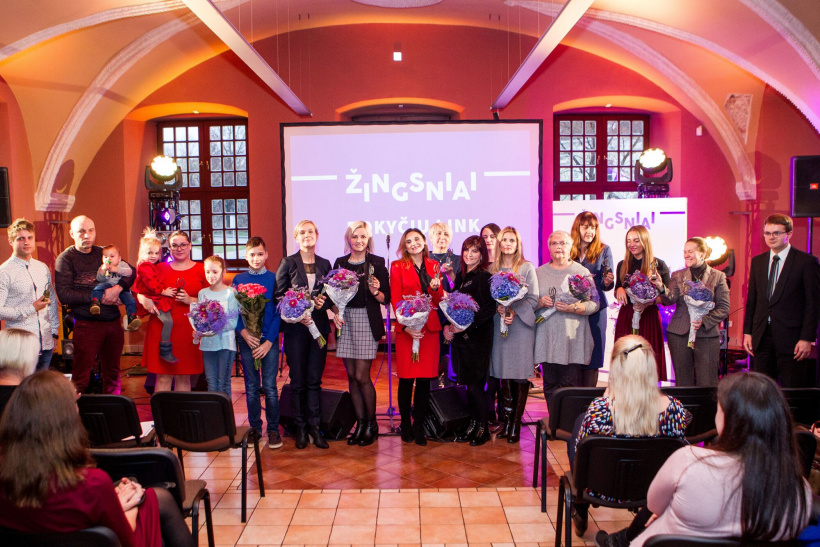 Metinėje ESF projektų vykdytojų konferencijoje apdovanoti ir konkurso ŽINGSNIAI nugalėtojai