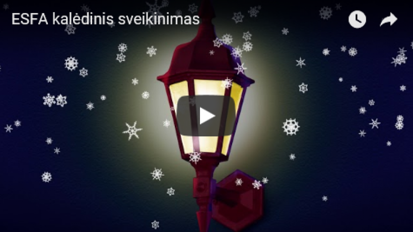 Sveikiname su artėjančiomis šventėmis!