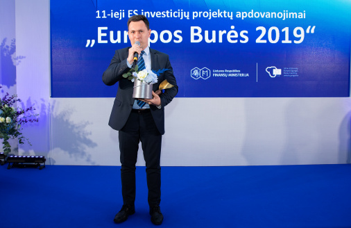 „Už inovatyvius sprendimus“ - Vilniaus Simono Konarskio mokykla (projektas „Kuriu, konstruoju, atrandu matematiką su Lego“)