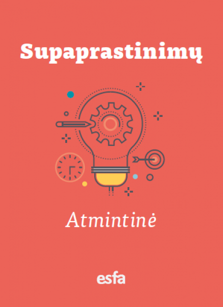 Atnaujintas leidinys „Supaprastinimų atmintinė“