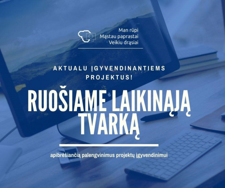 Svarbi informacija ES investicijų projektų vykdytojams
