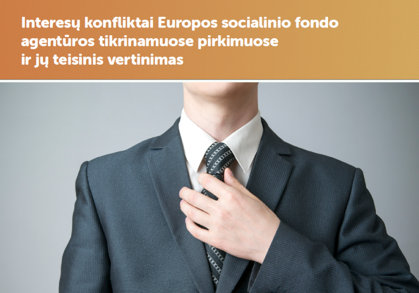 Pristatome leidinį apie interesų konfliktų atliekant pirkimus teisinį vertinimą