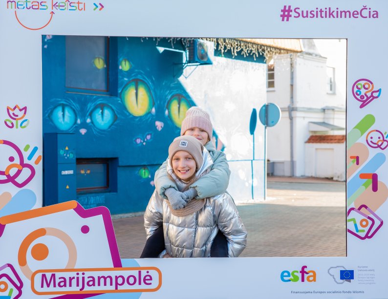 Marijampoliečiai tapo gatvės meno ambasadoriais